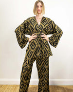 Ikat Kimono lounge Set